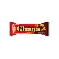 ราคา ล็อตเต้กาน่าช็อกโกแลตบาร์พีนัท 45 กรัม LOTTE (52352120)