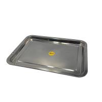 ราคา ถาดเสิร์ฟสแตนเลส 36X27X2ซม. (52284442)