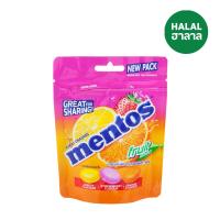 ราคา เมนทอสรุ่นถุงซิปล็อครสผลไม้ 48.6 กรัม MENTOS (52358119)