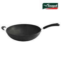 ราคา SEAGULL กระทะจีนฮาร์ดอโนไดซ์ 36 ซม. SEAGULL (26509245)