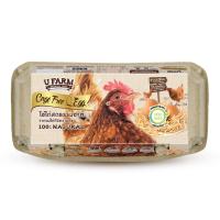 ราคา ยูฟาร์ม ไข่ไก่ เคจฟรี แพ็ค 10 ฟอง U FARM (51177628)