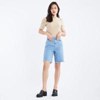 ราคา กางเกงยีนส์ขาสั้น สีอ่อน S ME STYLE (51993368)