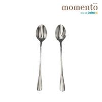 ราคา MOMENTOช้อนคนด้ามยาวเงิน19.5ซมแพ็ค2ชิ้น MOMENTO (52361437)