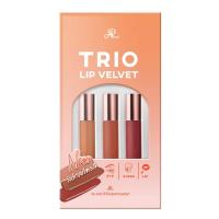 ราคา เออาร์ ทรีโอ ลิป เวลเว็ท 1.5X3ก. AR (52459668)