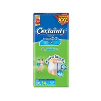 ราคา เซอร์เทนตี้ ผ้าอ้อมผู้ใหญ่ ซุปเปอร์แพ้นส์ XXL แพ็ค 14 ชิ้น CERTAINTY (52455494)
