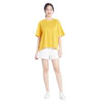 ราคา เสื้อยืดสีพื้น เหลือง M ME STYLE (52338408)
