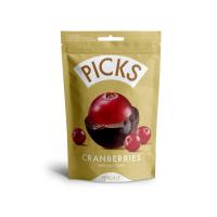 ราคา พิกส์ แครนเบอร์รี่ เคลือบดาร์กช็อกโกแลต 90 กรัม PICKS (52496018)