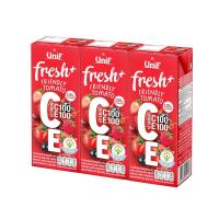 ราคา ยูนิฟเฟรช น้ำมะเขือเทศผสมเบอร์รี่รวม30% 230 มล. แพ็ค 3 UNIF (170961513)
