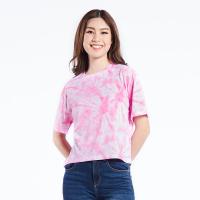 ราคา เสื้อพิมพ์ลายมัดย้อม ชมพู S ME STYLE (52341908)