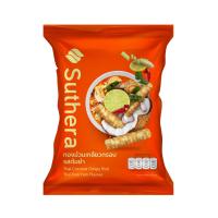 ราคา สุธีราทองม้วนเกลียวกรอบรสต้มยำ 70กรัม SUTHERA (52525999)