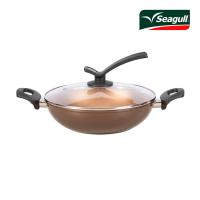 ราคา SEAGULL หม้อเกาหลีพร้อมฝาแก้ว 26 ซม. SEAGULL (52522789)