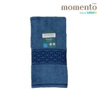 ราคา MOMENTO ผ้าขนหนูพรีเมี่ยมฟ้าคราม 27X54 นิ้ว MOMENTO (52434686)