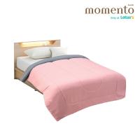 ราคา โมเมนโตผ้านวมบางเทา/ชมพู 60X80นิ้ว MOMENTO (52516117)