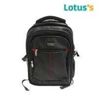 ราคา โลตัสกระเป๋าเป้โน๊ตบุ๊ค&nbsp;EVERYDAY&nbsp;ดำแดง LOTUSS (52548217)