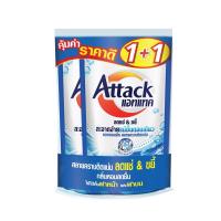 ราคา แอทแทค คลีน แอดวานซ์ 600 มล. 1+1 ATTACK (52548275)