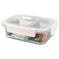ราคา DOUBLE LOCK กล่องอาหารแก้ว 1000 ML. 2 ช่อง 1942 DOUBLE LOCK (52314402)