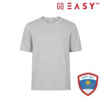 ราคา เสื้อยืดจีคิวกันยูวีแขนสั้น สีเทา ไซส์ M GQ (52522501)