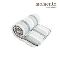 ราคา โมเมนโตผ้านวมบางเกรย์สไตรป์ 60X80 นิ้ว MOMENTO (52416472)