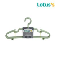 ราคา โลตัสไม้แขวนเสื้อเขียวแพ็ค 8 ชิ้น LOTUSS (52548246)