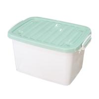 ราคา โลตัสกล่องล้อเลื่อนขาวฝาเขียว 60 ลิตร(M) LOTUSS (52531824)