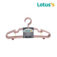 ราคา โลตัสไม้แขวนเสื้อชมพูแพ็ค 8 ชิ้น LOTUSS (52548238)