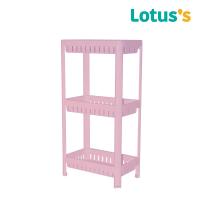ราคา โลตัส ชั้นตะแกรง 3 ชั้น สีชมพู #182/3 LOTUSS (52535774)