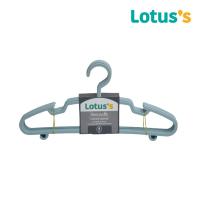 ราคา โลตัสไม้แขวนเสื้อฟ้าแพ็ค 8 ชิ้น LOTUSS (52548223)