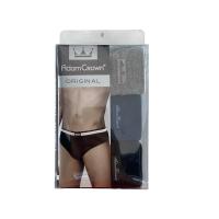 ราคา ADAM CROWN กางเกงชั้นในชายทรงBRIEF หุ้มยาง คละสี SIZE XL P3 ADAM CROWN (20422830)