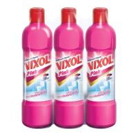 ราคา วิกซอลพลัส น้ำยาล้างห้องน้ำชมพู 450มล.X3 VIXOL (72189681)
