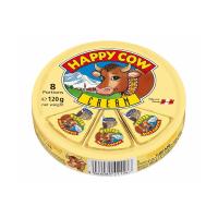 ราคา แฮปปี้คาว ครีมชีสพอร์ชั่นส์ 8 แผ่น 120 กรัม HAPPY COW (75550145)