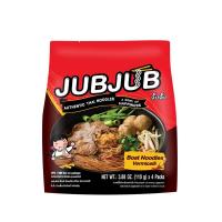จั๊บจั๊บก๋วยเตี๋ยวเรือเส้นหมี่ 110 กรัม X4 JUBJUB (75577982)