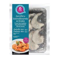 ราคา Q FRESH กุ้งขาวไม่ปอกเปลือกผ่าหลัง ไซส์ L แช่แข็ง 190 กรัม Q FRESH (75572288)