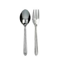 ราคา ช้อนส้อมสแตนเลส หยดน้ำ 1 MM. 2 คู่ (75610718)