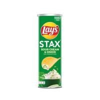 ราคา เลย์สแตคส์ มันฝรั่ง รสซาวครีมและหัวหอม 150 กรัม LAYS STAX (75634374)