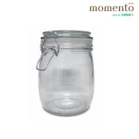 ราคา โมเมนโต ขวดโหลใส ทรงกลมฝาปิด แบบสปริง ขนาด 1 ลิตร MOMENTO (75590833)