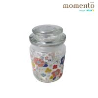 ราคา โมเมนโต ขวดโหลทรงกลม ลายดอกไม้ ฝาใส 750 ML. MOMENTO (75590825)