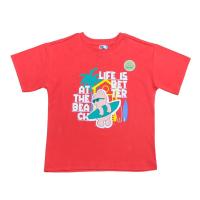 ราคา ME STYLE เสื้อแขนสั้น ENJOY สีแดง ไซส์ 1 ME STYLE (75624916)