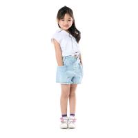 ราคา ME STYLE ยีนส์ขาสั้นSAILING STORY สียีนส์ฟอกอ่อน ไซส์ 5 ME STYLE (75634425)