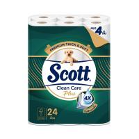ราคา สก๊อตต์ คลีนแคร์ หนา 4 ชั้น แพ็ก 24 ม้วน SCOTT (75641512)