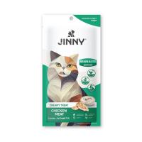 ราคา จินนี่ ครีมมี่ ทรีต เนื้อไก่ 15ก. แพ็ค 5 JINNY (75634995)