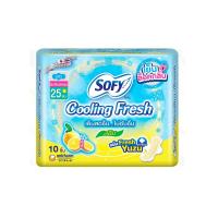 ราคา โซฟี คูลลิ่งเฟรช ยูซุ สลิม 25ซม. 10 ชิ้น SOFY (75645197)