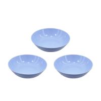 ราคา ชามกลมใบบัว ABS สีฟ้า 6 นิ้ว แพ็ค 3 ชิ้น (52565488)