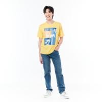 ราคา ME STYLE เสื้อยืดพิมพ์ สีเหลือง ไซซ์ XL ME STYLE (75625786)