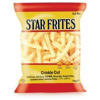 สตาร์ฟริตส์มันฝรั่งตัดหยักเส้นใหญ่แช่แข็ง 12 มม. 1 กก. STAR FRITES (51989422)
