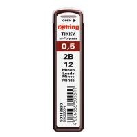 ราคา ร๊อตทริง ไส้ดินสอกดติ๊กกี้0.5 2B แพคคู่ ROTRING (18481035)