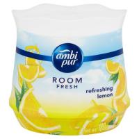 แอมบิเพอร์ เจล เฟรช เจลหอมปรับอากาศ กลิ่นรีเฟรชชิ่ง เลมอน 180กรัม (Ambi Pur Gel Fresh Refreshing Lemon Air Refreshing Gel 180g)