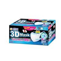 ราคา ยูนิชาร์ม3D หน้ากากอนามัย ผู้ใหญ่-M 100 UNICHARM (51691733)