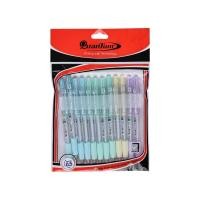 ราคา ควอนตั้มปากกาเจลลูลอยด์ 0.5น้ำเงิน แพ็ค 12 (คละแบบ) QUANTUM (51398919)