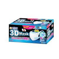 ราคา ยูนิชาร์ม3D หน้ากากอนามัย ผู้ใหญ่-M 100 UNICHARM (51691733)