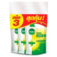 ราคา เดทตอลเจลอาบน้ำออริจินัลถุงเติม400มล3 DETTOL (74783998)
